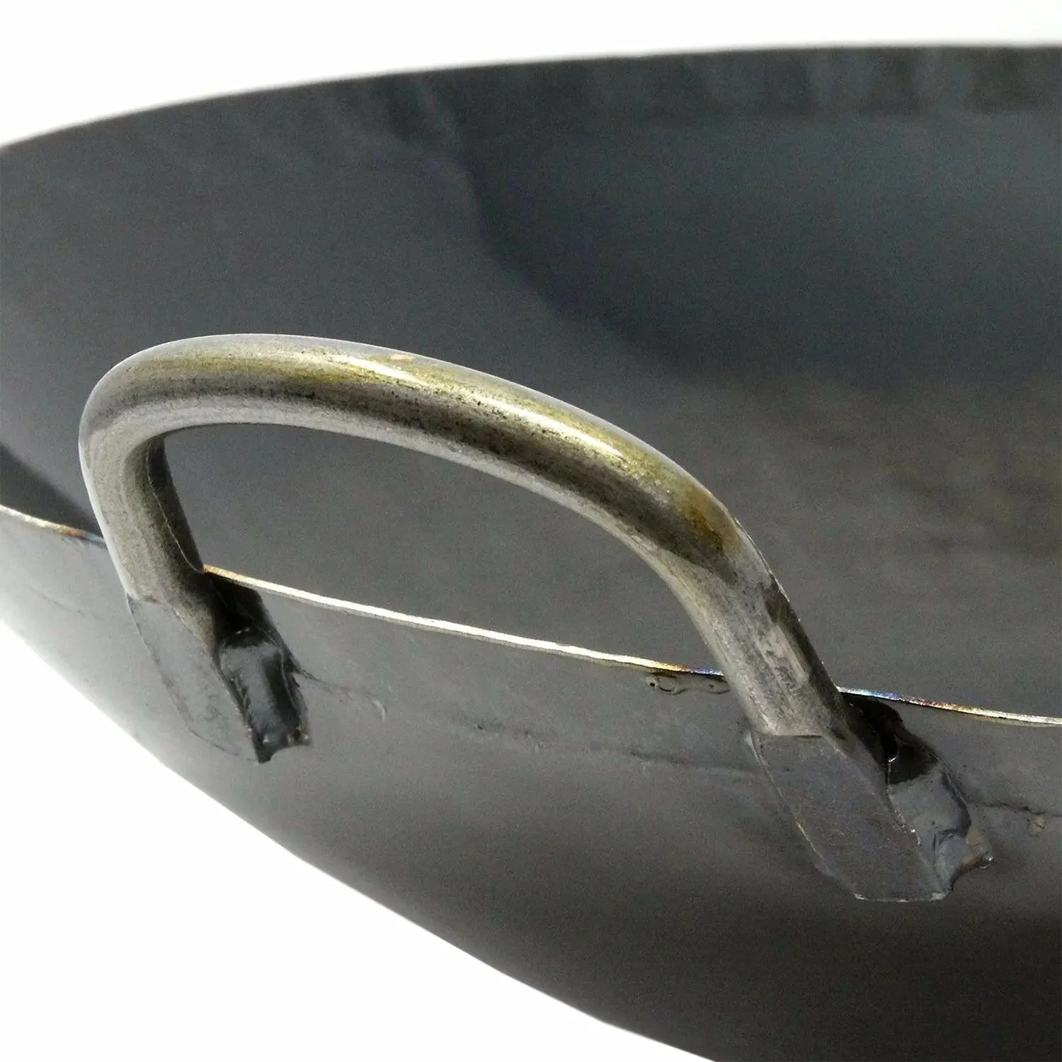 Yamada Hammered Iron Welded Double-Handle Wok (1.2mm Thickness) 5 Yamada Hammered Iron Welded Double-Handle Wok (1.2mm Thickness) - Image 3