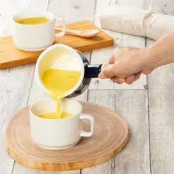 Yutaka Horo Plune Enameled Petit Milk Pan Candy Flower 15 Yutaka Horo Plune Enameled Petit Milk Pan Candy Flower -GLOBALKITCHEN JAPAN Sales YutakaHoroPluneEnameledPetitMilkPanCandyFlower 3