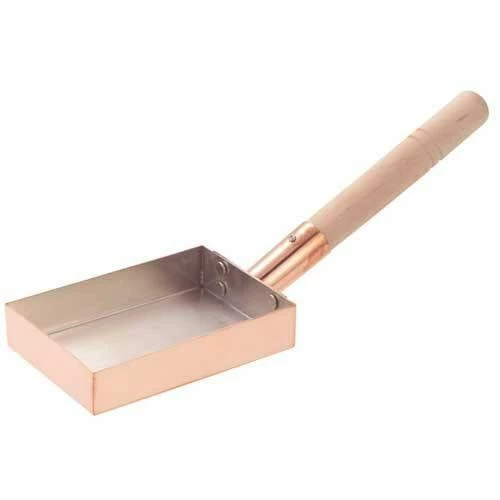 Asahi Copper Tamagoyaki Rectangular Omelette Pan 10cm 3 Asahi Copper Tamagoyaki Rectangular Omelette Pan 10cm