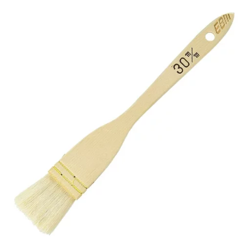 EBM White Goat Hair Cooking Brush -GLOBALKITCHEN JAPAN Sales ebm 30mm cooking brushes 13796199039059