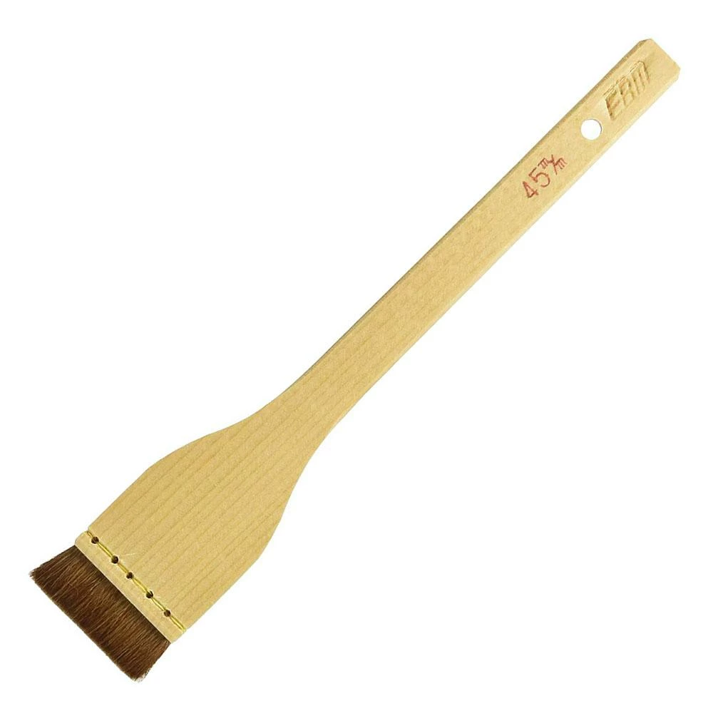 EBM Wooden Handle Horse Hair Brush For Sushi 5 EBM Wooden Handle Horse Hair Brush For Sushi - Image 3