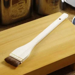 EBM Wooden Handle Horse Hair Brush For Sushi 12 EBM Wooden Handle Horse Hair Brush For Sushi -GLOBALKITCHEN JAPAN Sales ebm cooking brushes 13796155162707
