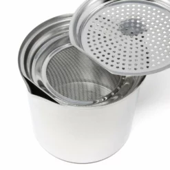 Ichibishi Stainless Steel Oil Storage Pot 14 Ichibishi Stainless Steel Oil Storage Pot -GLOBALKITCHEN JAPAN Sales ichibishi stainless steel cooking oil keeper with double filter strainer 1 2l oil storage containers 6926291927123
