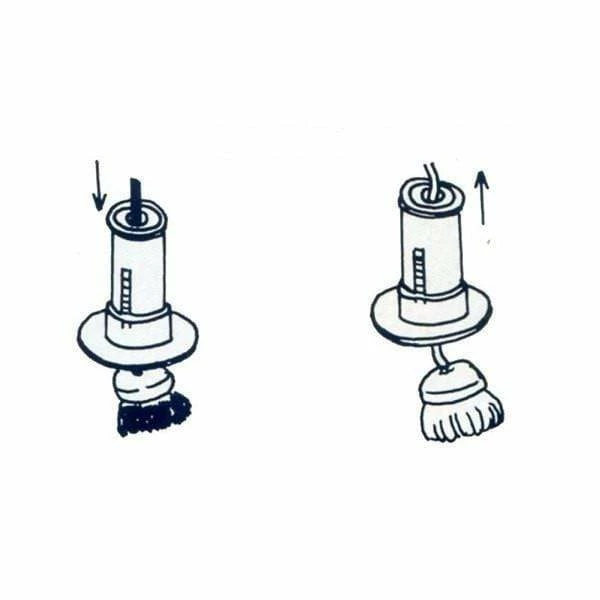 Ichibishi Stainless Steel Takoyaki Basting Mop Oil Dispenser With Removable Cotton Head 6 Ichibishi Stainless Steel Takoyaki Basting Mop Oil Dispenser With Removable Cotton Head - Image 4