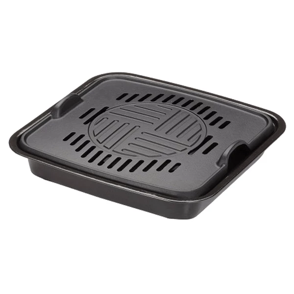 Ikenaga Cast-Iron Yakiniku Barbecue Griddle Water Pan For Portable Gas Stove 3 Ikenaga Cast-Iron Yakiniku Barbecue Griddle Water Pan For Portable Gas Stove