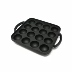 Ikenaga Induction Cast-Iron 16-Ball Takoyaki Pan