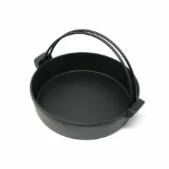 Ikenaga Induction Cast-Iron Sukiyaki Pan With Double Carrying Handles