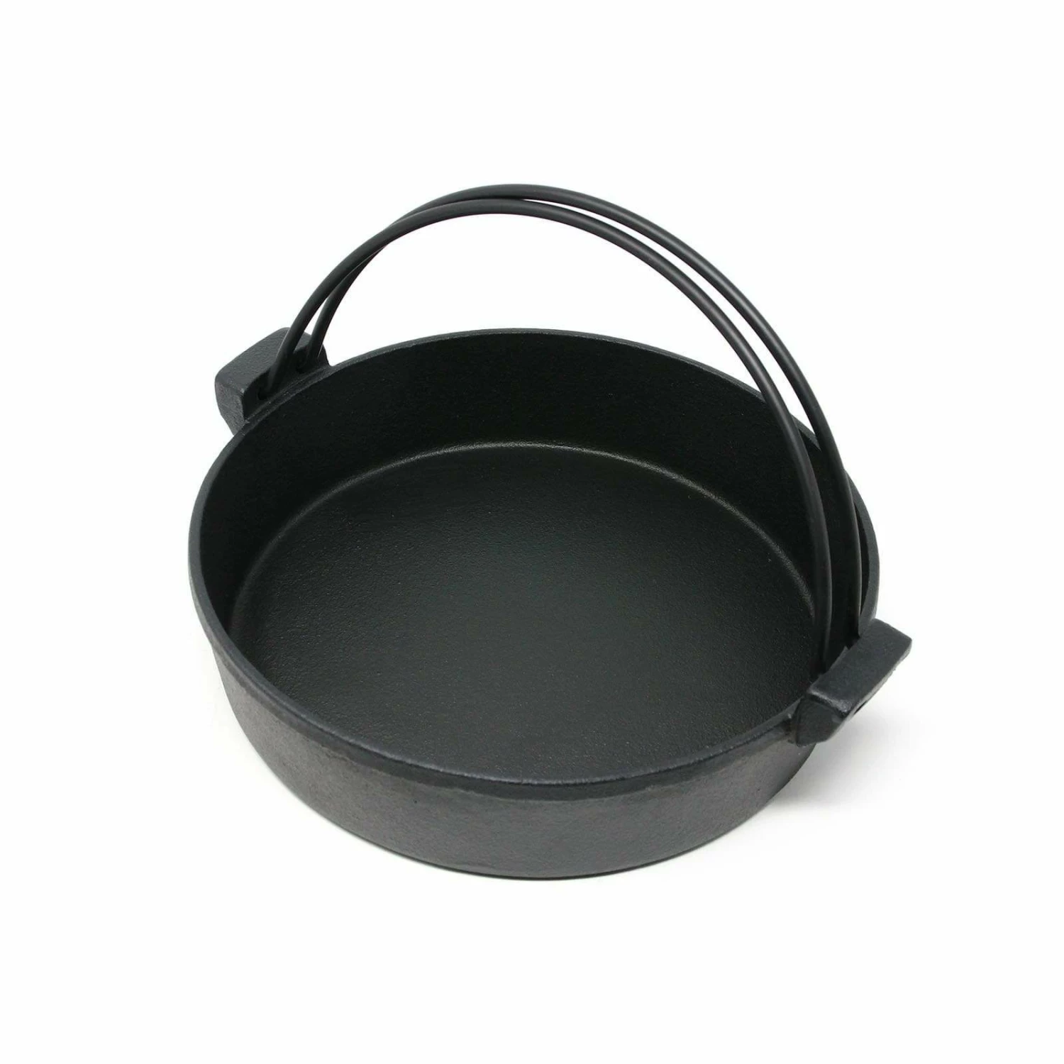 Ikenaga Induction Cast-Iron Sukiyaki Pan With Double Carrying Handles 3 Ikenaga Induction Cast-Iron Sukiyaki Pan With Double Carrying Handles