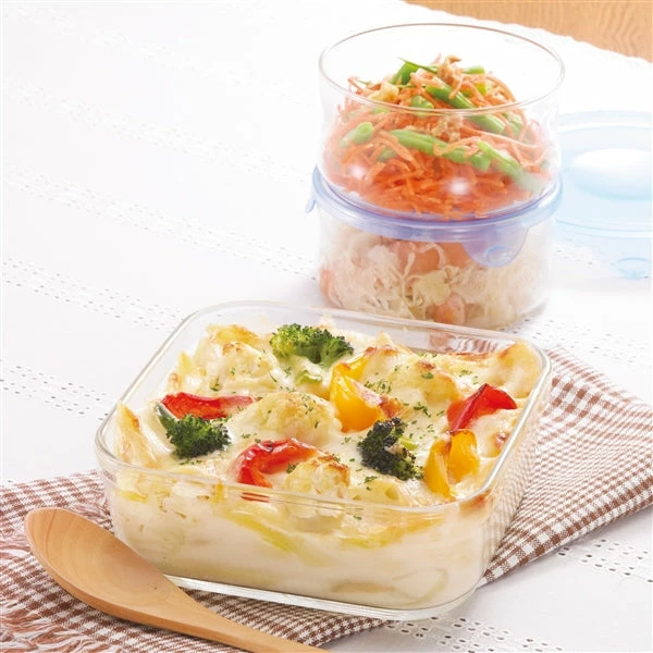 Iwaki Heat Resistant Glass Food Container Round 7 Iwaki Heat Resistant Glass Food Container Round - Image 5