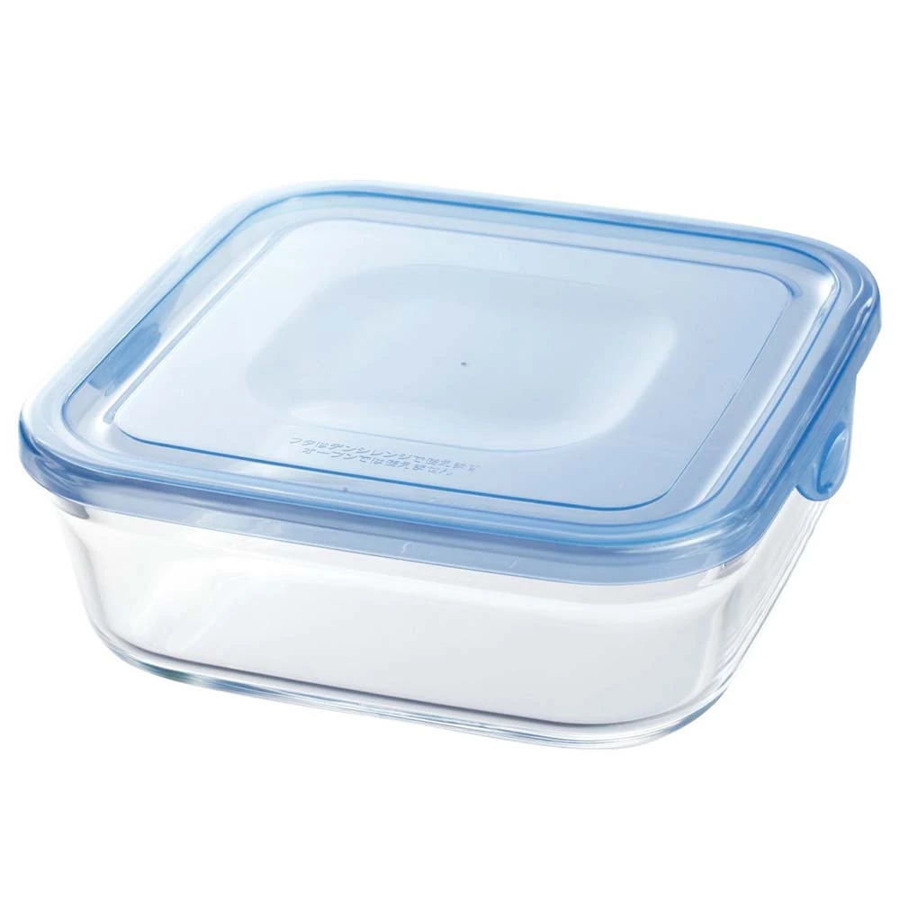 Iwaki Heat Resistant Glass Food Container Square 6 Iwaki Heat Resistant Glass Food Container Square - Image 4