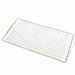 Marujyu Stainless Steel Barbecue Grill Intercrimp Woven Wire Mesh For Hida Konro (Rectangular)