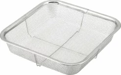 MINEX Stainless Steel Square Mesh Colander -GLOBALKITCHEN JAPAN Sales minex stainless steel square mesh colander 20cm colanders 24487495887