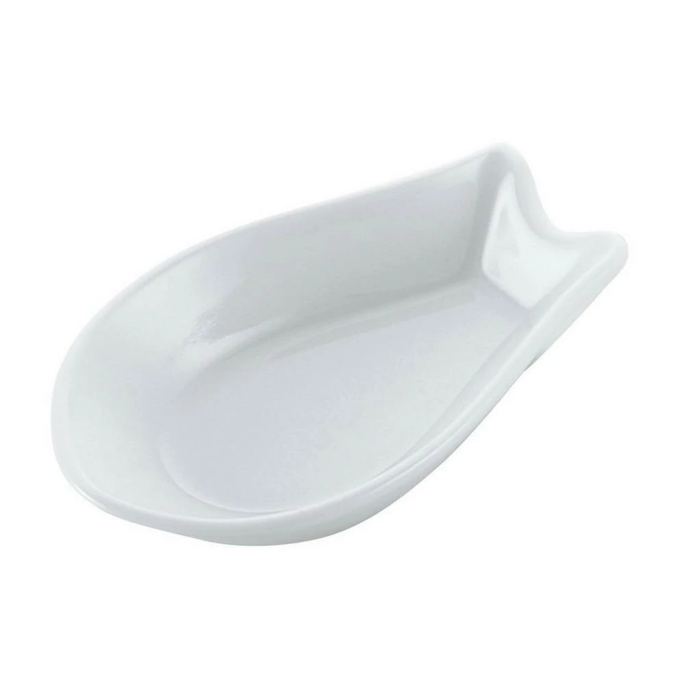 EBM Porcelain Renge Spoon Rest 3 EBM Porcelain Renge Spoon Rest