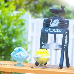 Swan Cast Iron Manual Shaved Ice Machine Black -GLOBALKITCHEN JAPAN Sales swan cast iron manual shaved ice machine black 100427 5