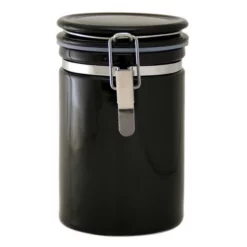 ZERO JAPAN Mino Ware Ceramic Coffee Canister 150/200 -GLOBALKITCHEN JAPAN Sales zerojapan mino ware ceramic coffee canister 150 200 6 colours black coffee 200 height 160mm canisters 1334903832603