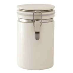 ZERO JAPAN Mino Ware Ceramic Coffee Canister 150/200 -GLOBALKITCHEN JAPAN Sales zerojapan mino ware ceramic coffee canister 150 200 6 colours ivory coffee 200 height 160mm canisters 1334891708443
